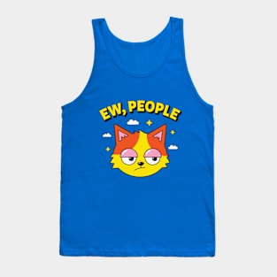 EW PEOPLE cute cat Tank Top